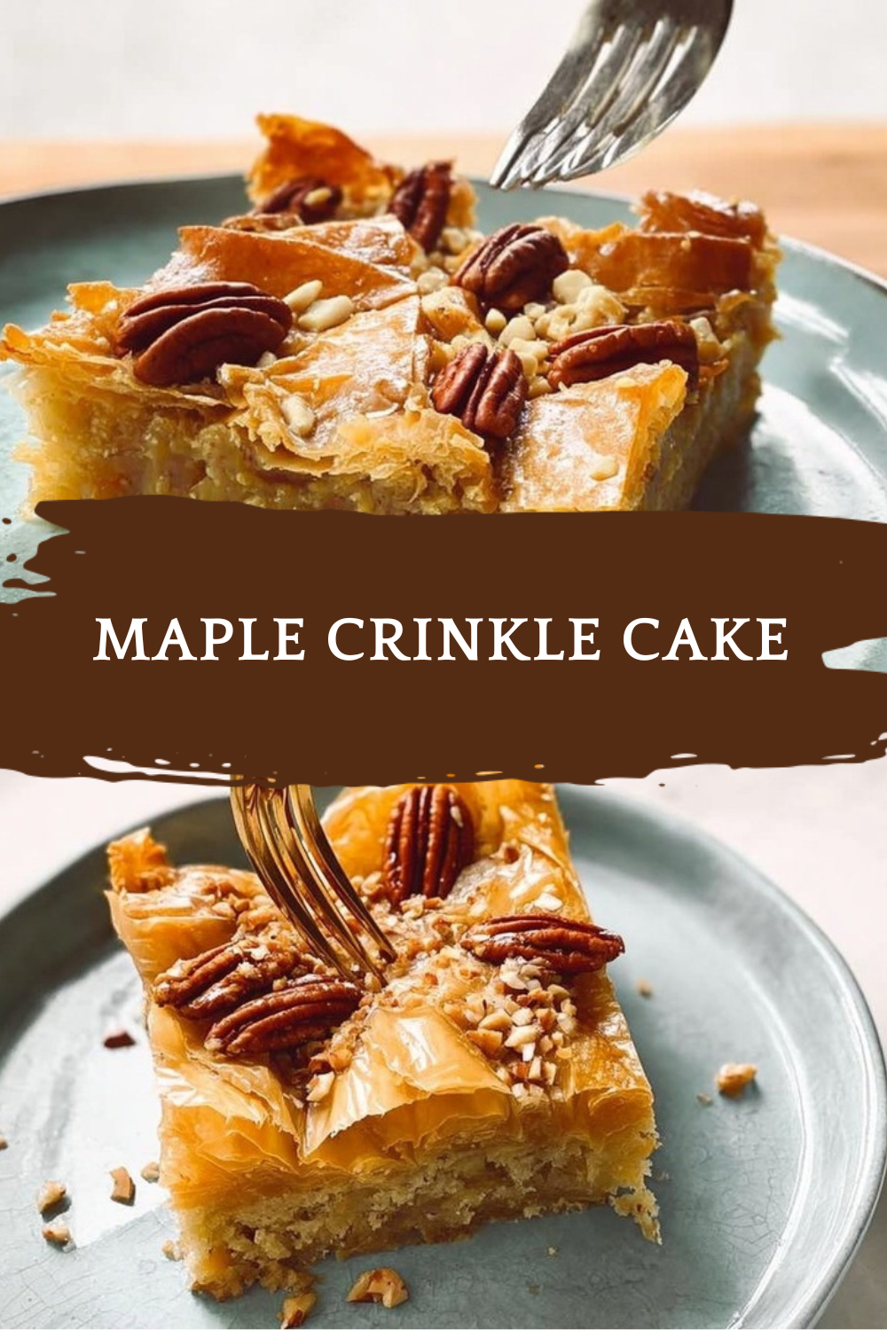 Maple Crinkle Cake