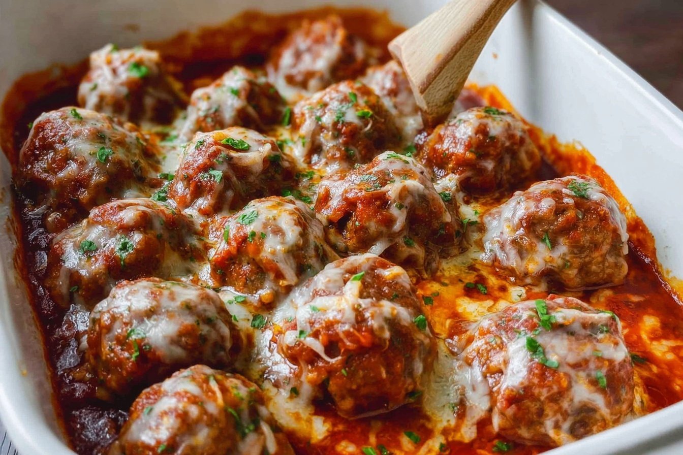 Meatballs Parmesan