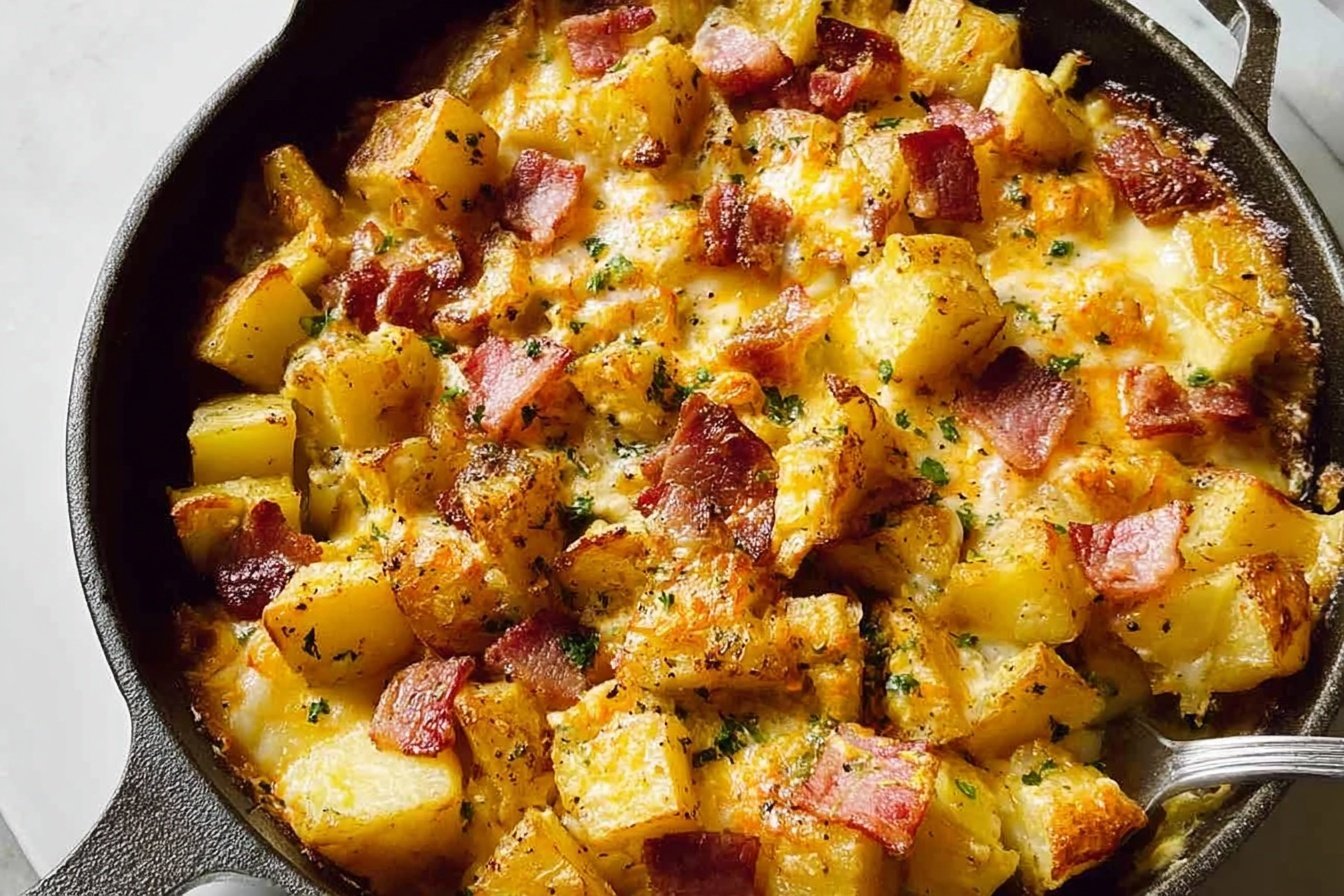Mississippi Mud Potatoes