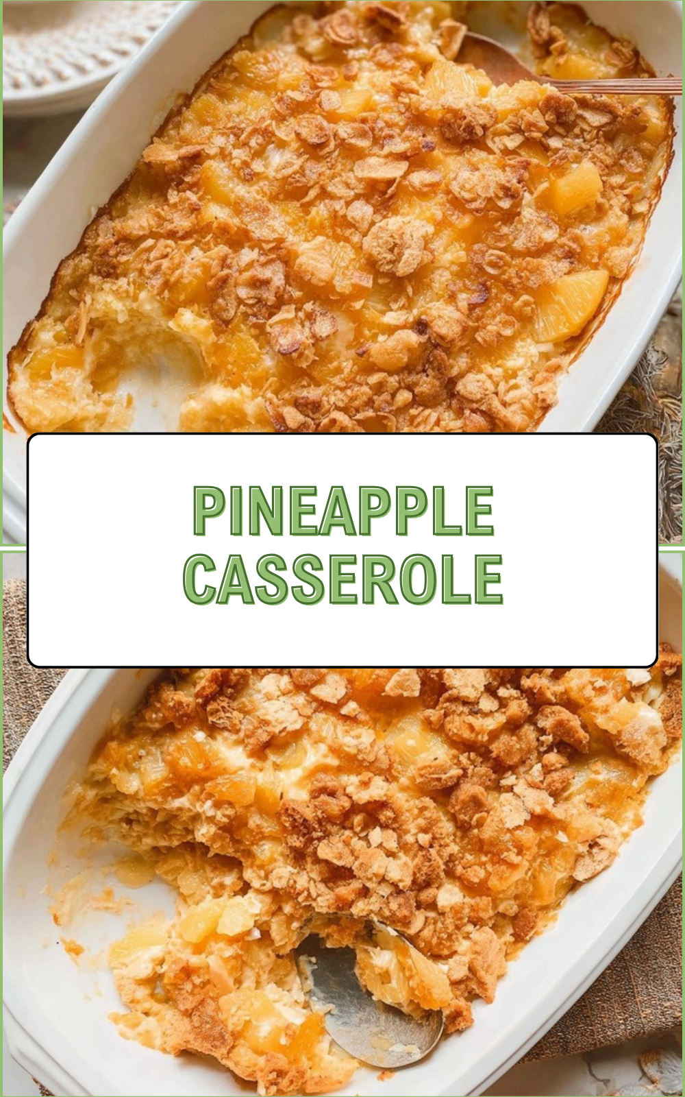 Pineapple Casserole