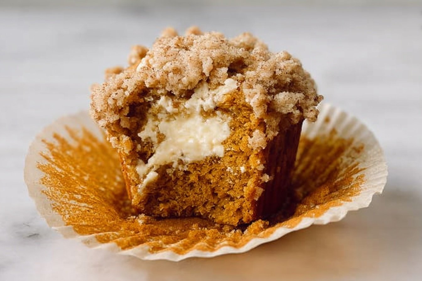 Pumpkin Cream Cheese Muffin