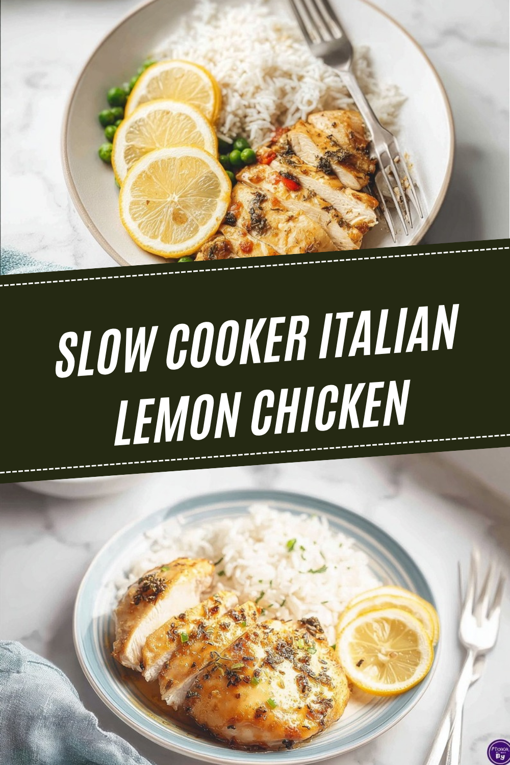 Slow Cooker Italian Lemon Chicken