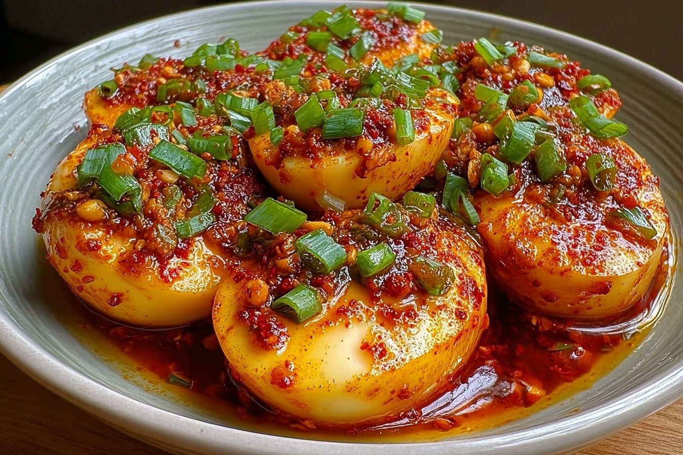 Spicy Gochujang Eggs