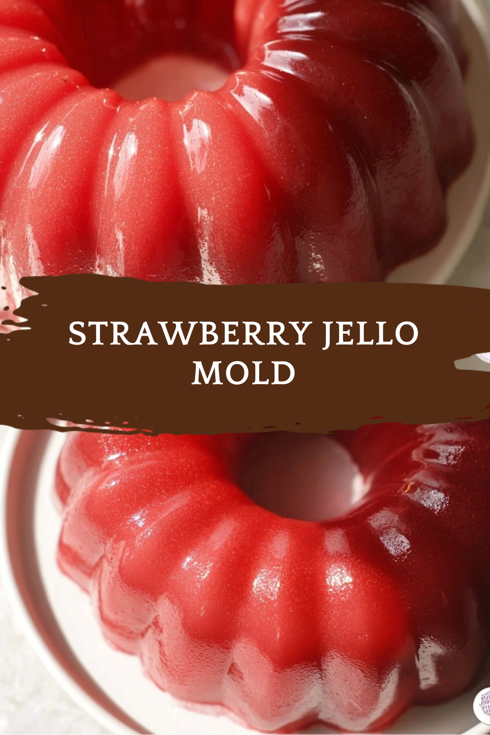 Strawberry Jello Mold