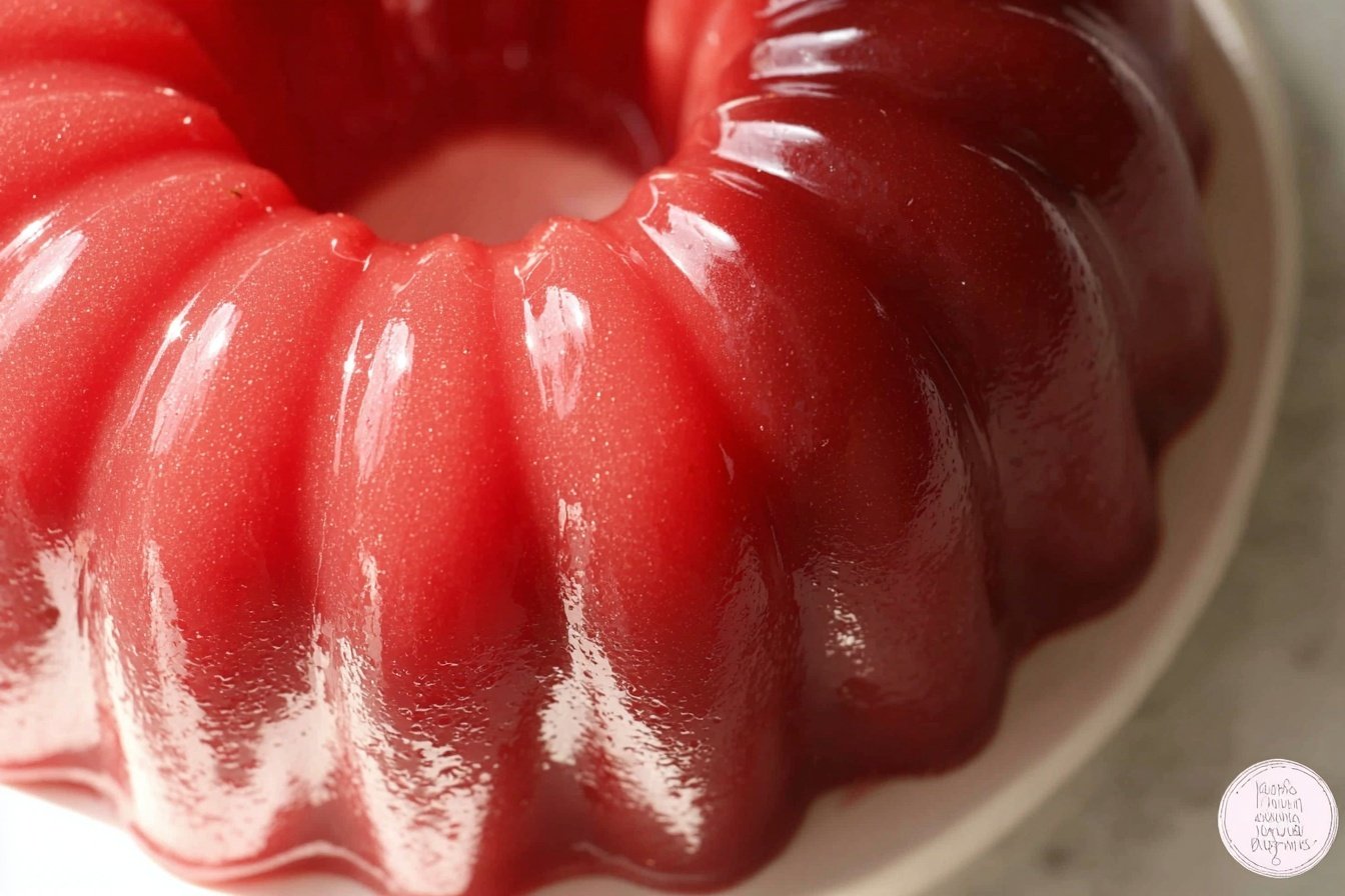 Strawberry Jello Mold