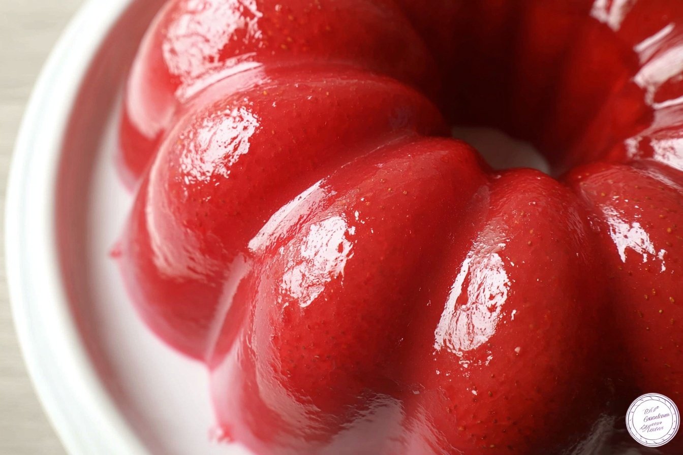 Strawberry Jello Mold