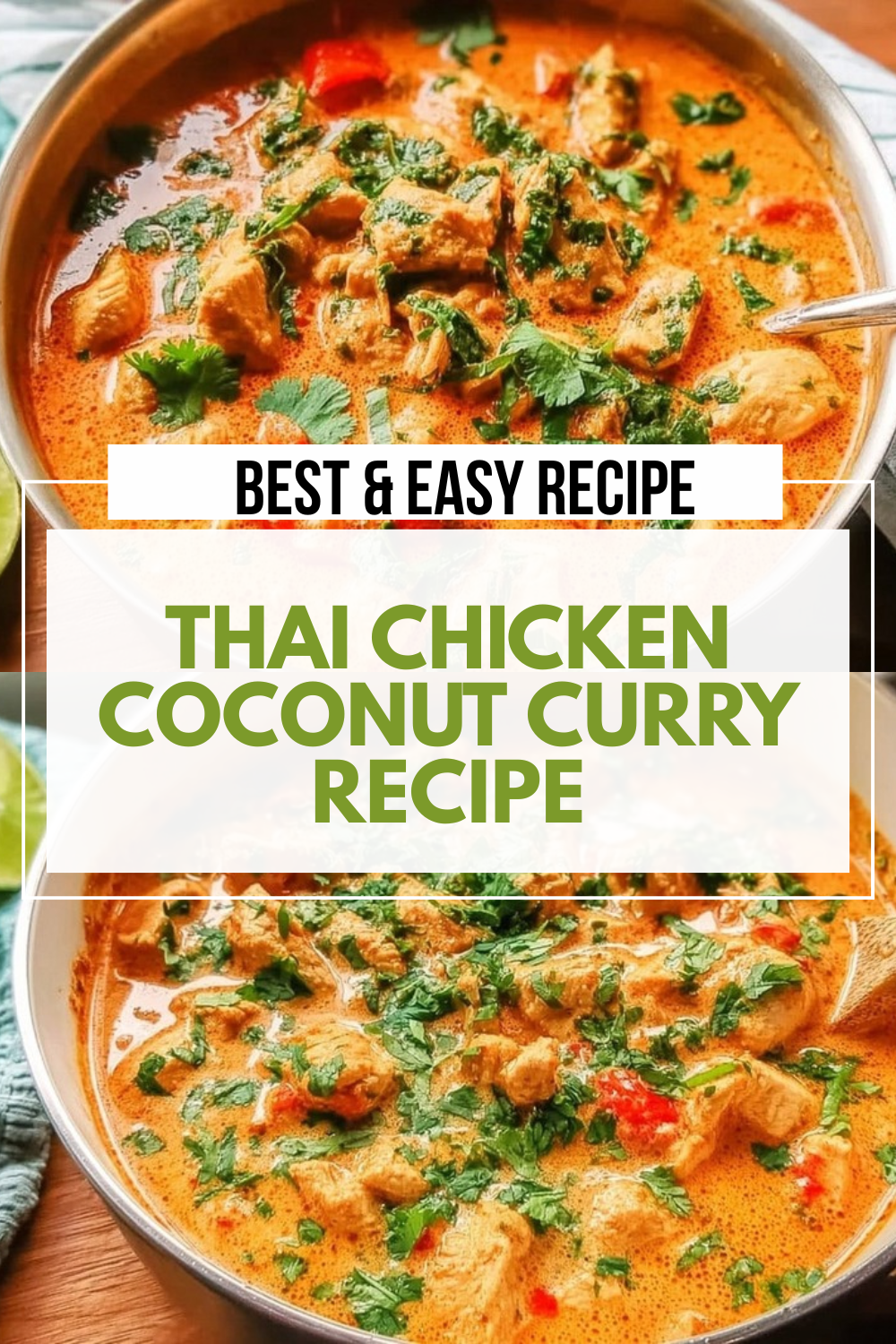 Thai Chicken Coconut Curry Recipe