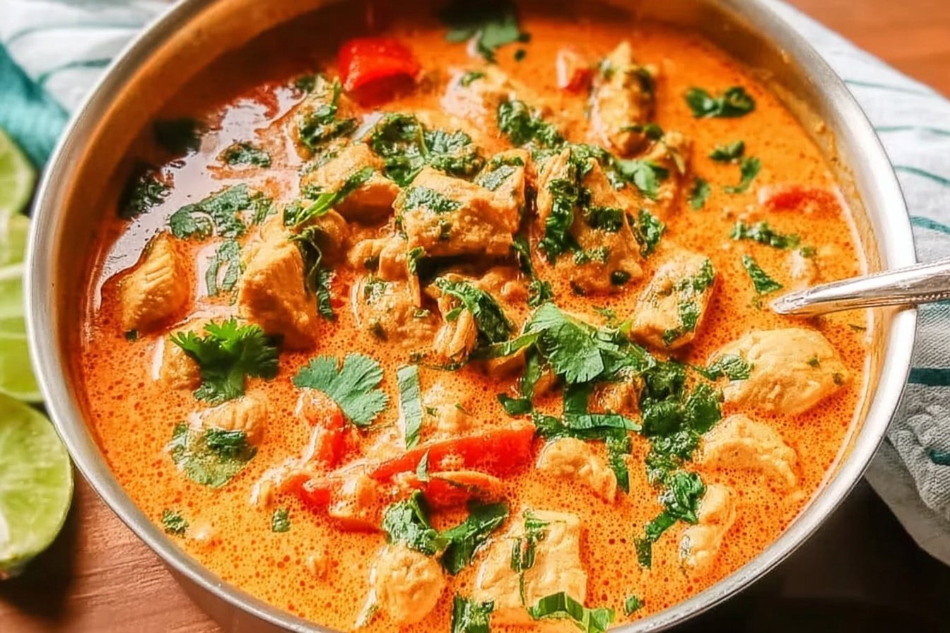 Thai Chicken Coconut Curry Recipe