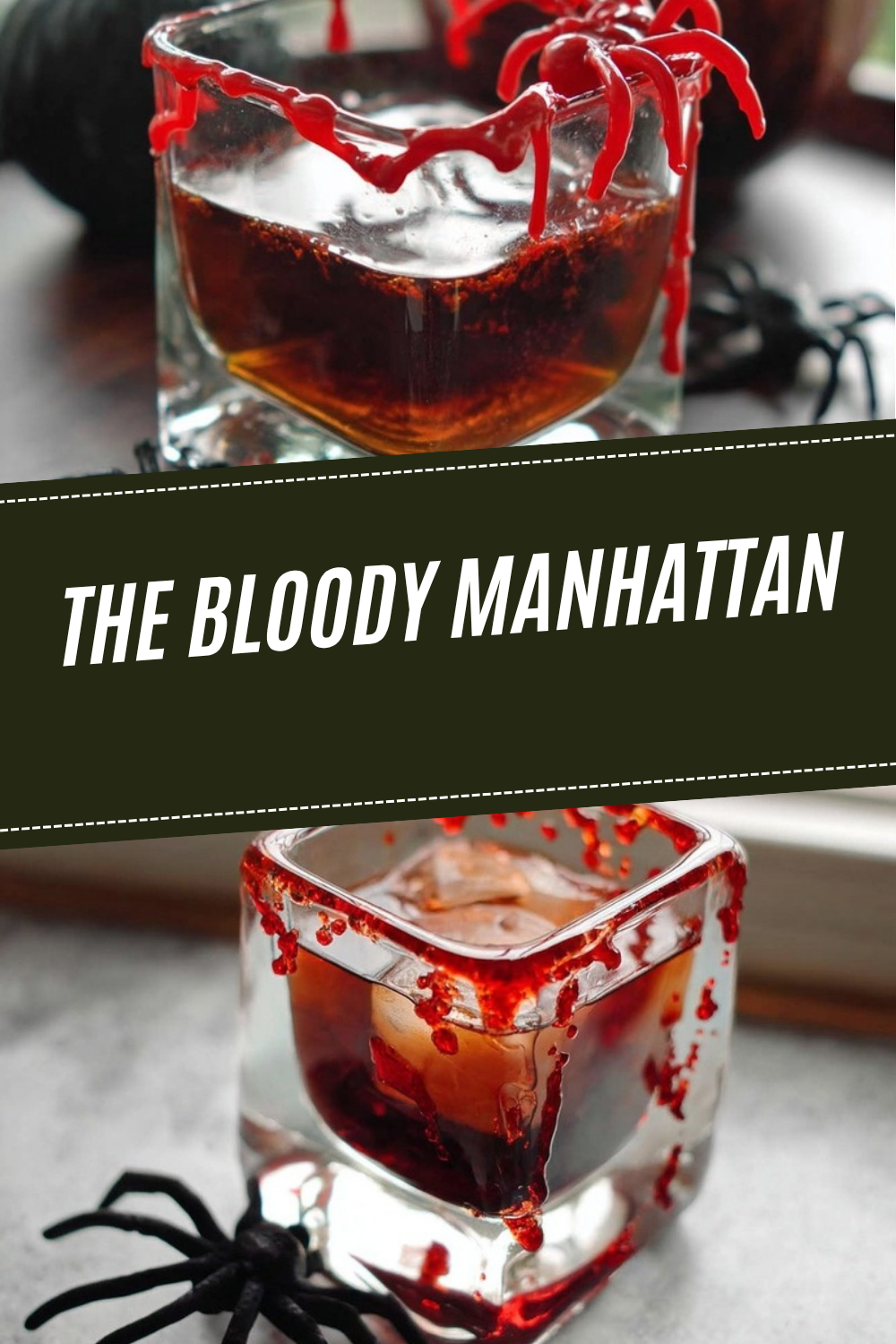Halloween Cocktail Recipe: Spooky Bloody Manhattan 7 The Bloody Manhattan